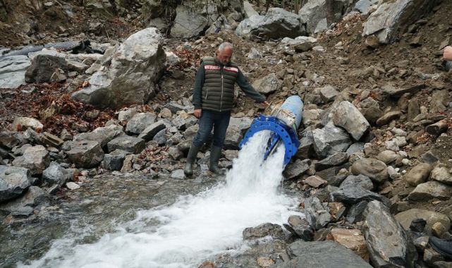 Edremit'in 20 yıllık su sorunu Koçero Deresi'nden sağlanan suyla çözüldü