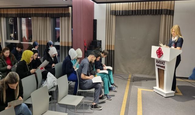 Hayat Hastanesi'nde kurumiçi sınav maratonu