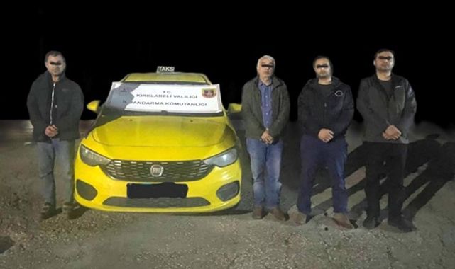 Kırklareli&#039;de 68 kaçak göçmen yakalandı