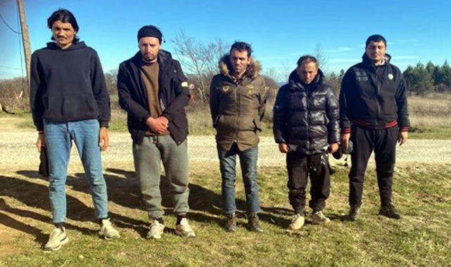 Kırklareli'de 81 kaçak göçmen yakalandı