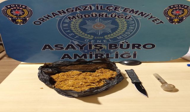 Orhangazi'de asayiş uygulaması; 3 şüpheli tutuklandı