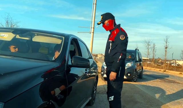 Tekirdağ'da jandarmadan 'Kod Duman' uygulaması