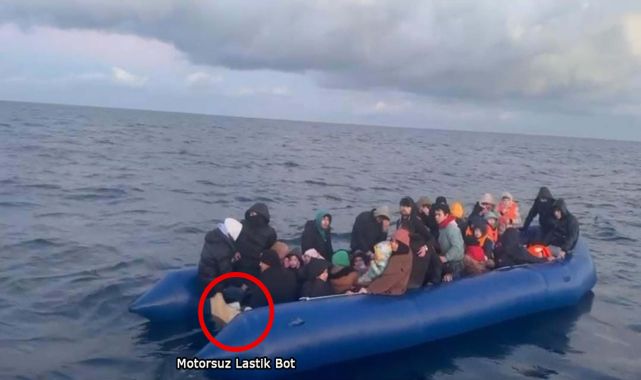 Çanakkale'de Yunanistan'ın geri ittiği 24'ü çocuk 46 göçmen kurtarıldı