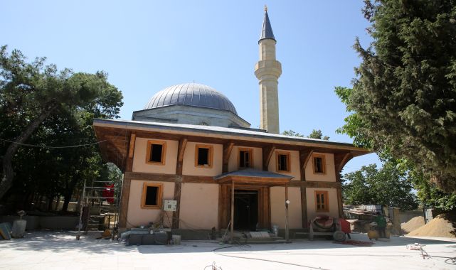 Keşan&#039;da restorasyonu tamamlanan 5 asırlık cami  yarın ibadete açılacak