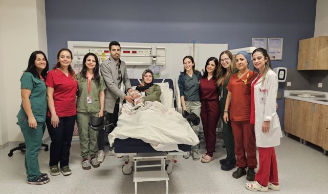 Kocaeli’de yeni yılın ilk bebeği