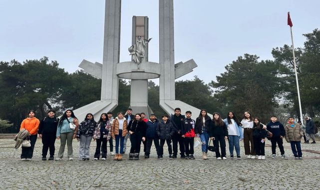 Öğrenciler, sömestir tatilinde Edirne’yi gezdi