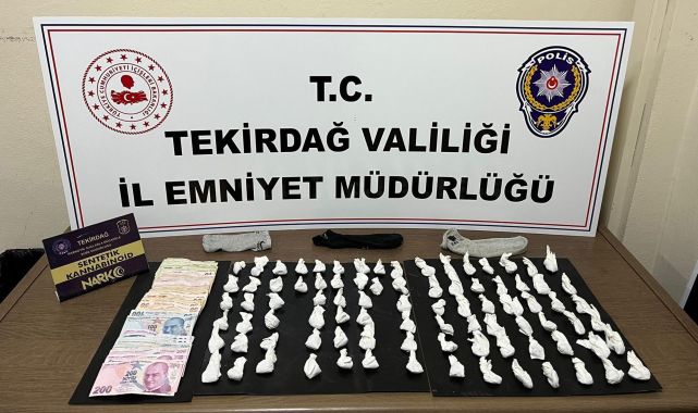 Tekirdağ'da uyuşturucu operasyonunda 9 tutuklama