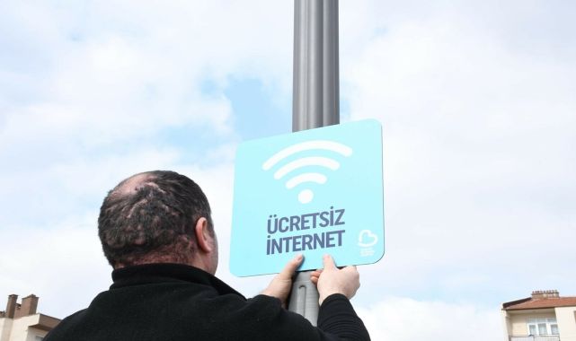 Balıkesir'de ücretsiz ve sınırsız wi-fi hizmeti