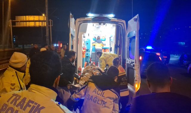 Bursa&#039;da 200 metre sürüklenen motosikletin sürücüsü ağır yaralandı