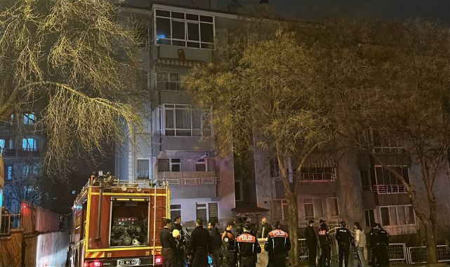 Edirne'de apartman dairesi, balkonda çıkan yangında hasar gördü