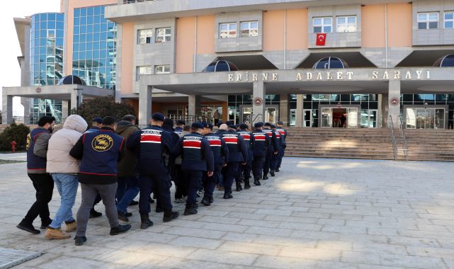 Edirne'de usulsüz ihale soruşturmasında 10 gözaltı