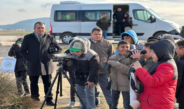 Gala Gölü Milli Parkı’nda, öğrencilere ‘Dünya Sulak Alanlar Günü’ etkinliği