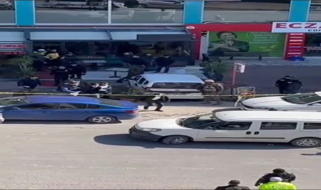 Lokantada ortağını vurup rehin aldı