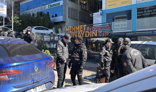 Lokantada ortağını vurup rehin aldı