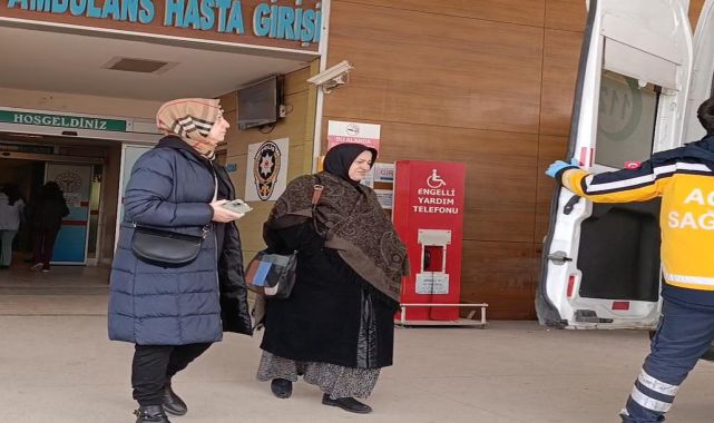 Sobadan sızan gazdan zehirlenen çift, tedaviye alındı