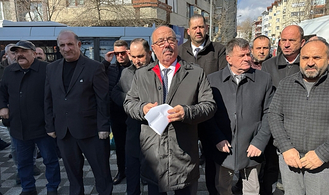 Şoförler Odası Başkanları, UKOME Kararlarını Protesto Etti