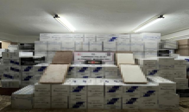 Tekirdağ'da 4 milyon 456 bin makaron ele geçirildi