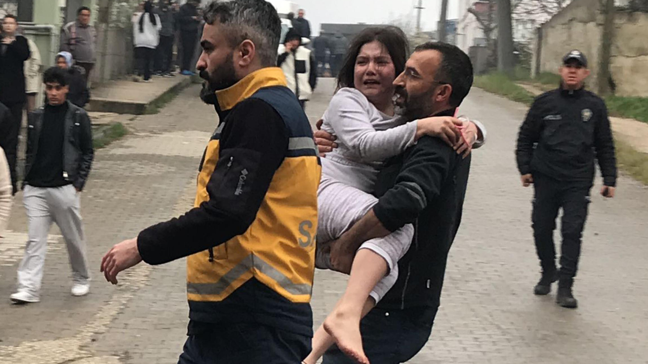 Çerkezköy'de doğalgaz patlaması! 2 Yaralı