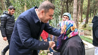 Ahmet Akın Ramazan Bayramı coşkusunu hemşehrileriyle paylaştı