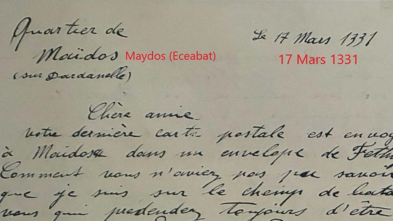 Atatürk'ün 18 Mart'tan önce yazdığı mektup ortaya çıktı: Başarılı olacağım