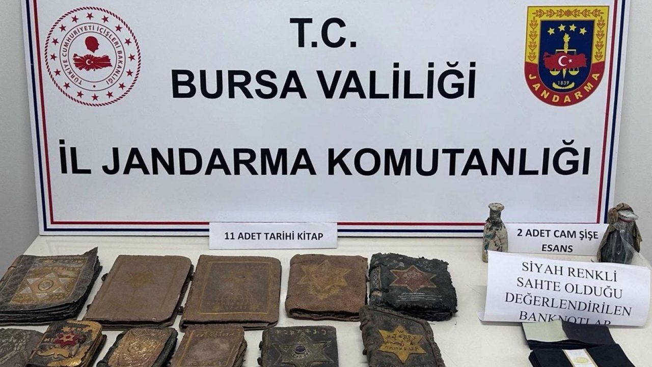 Bursa'da tarihi eser operasyonu: 1 gözaltı