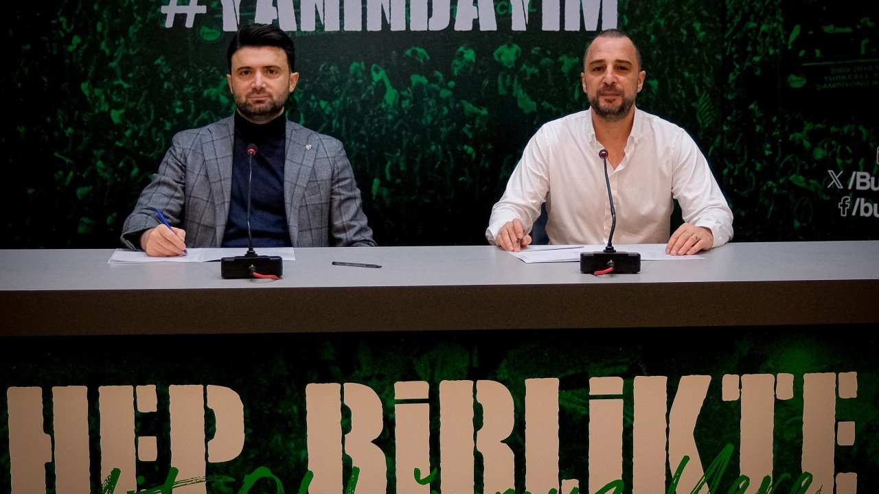 Bursaspor'un yeni teknik direktörü Adem Çağlayan oldu