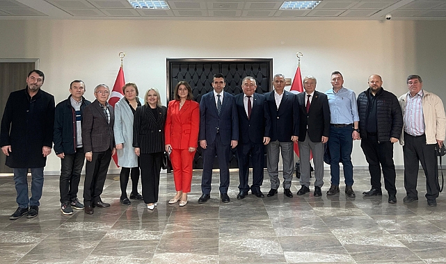 Çorlu BALGÖÇ'ten Kaymakam Eren'e Ziyaret