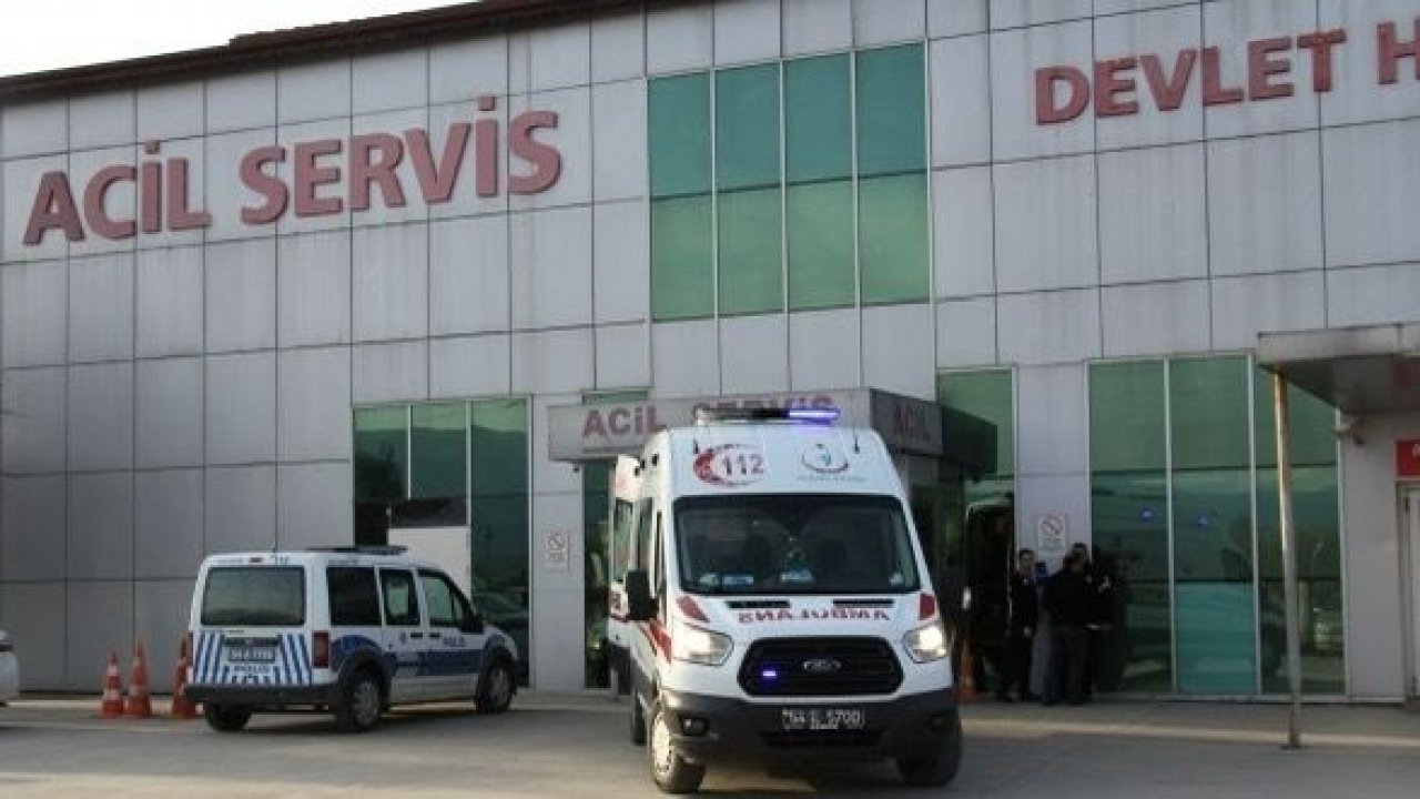 Elektrik akımına kapılıp, 2 metre yükseklikten düştü