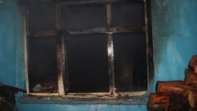 Eniştesinin evini yaktığı suçlamasııyla gözaltına alındı