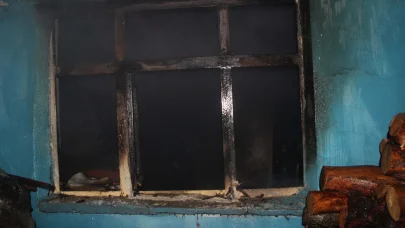 Eniştesinin evini yaktığı suçlamasııyla gözaltına alındı
