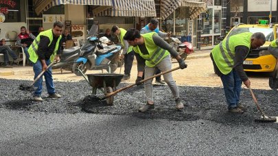 Erdek'te Adnan Menderes Caddesi yenilendi