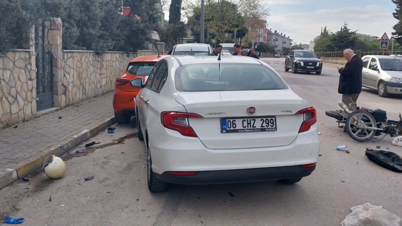 Eski milletvekilinin otomobiliyle çarptığı motosikletin sürücüsü öldü