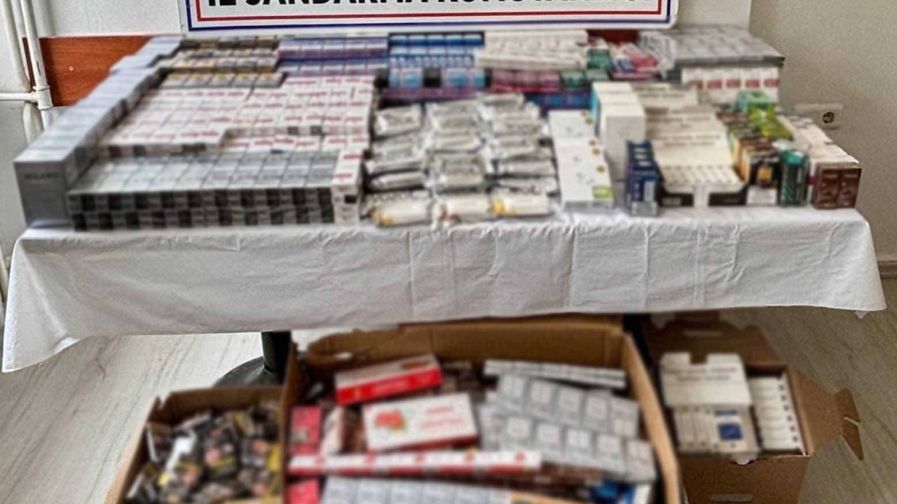 Kocaeli’de 3 bin 110 paket kaçak sigara ele geçirildi