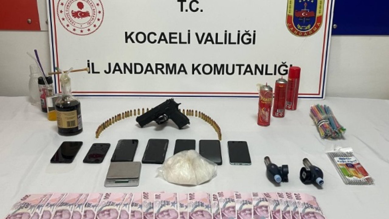 Kocaeli’de uyuşturucu operasyonu; 2 tutuklama
