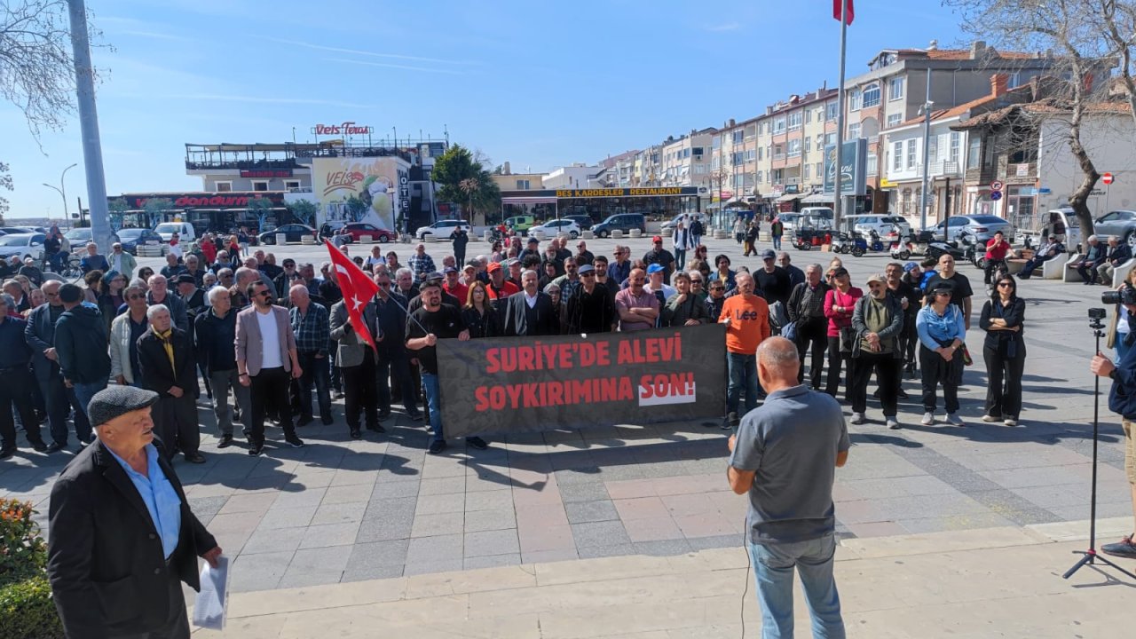 Şarköy'de Alevi Bektaşi Cemevlerini Koruma ve Yaşatma Derneği'nden 'Suriye' tepkisi
