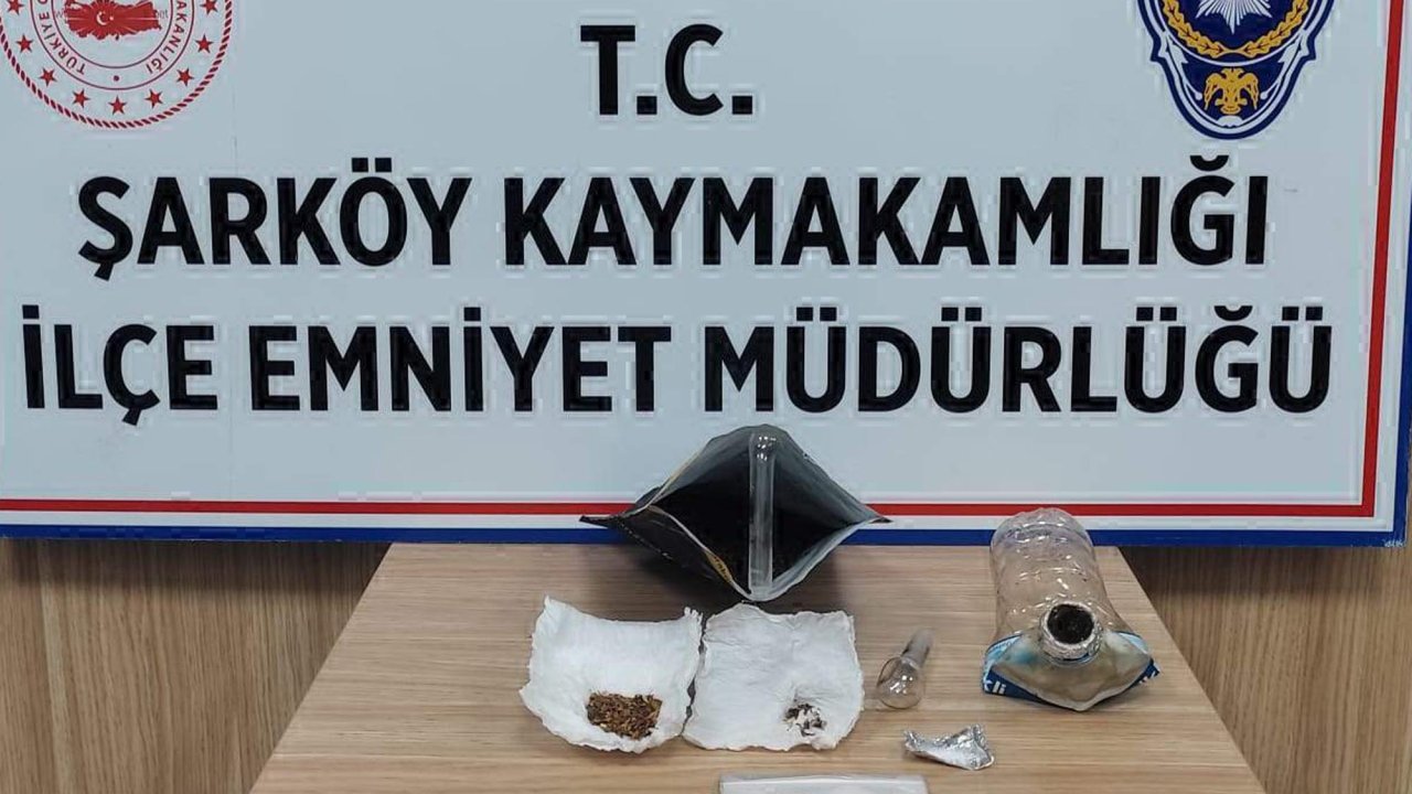 Şarköy'de uyuşturucu ile yakalanan şüpheli tutuklandı