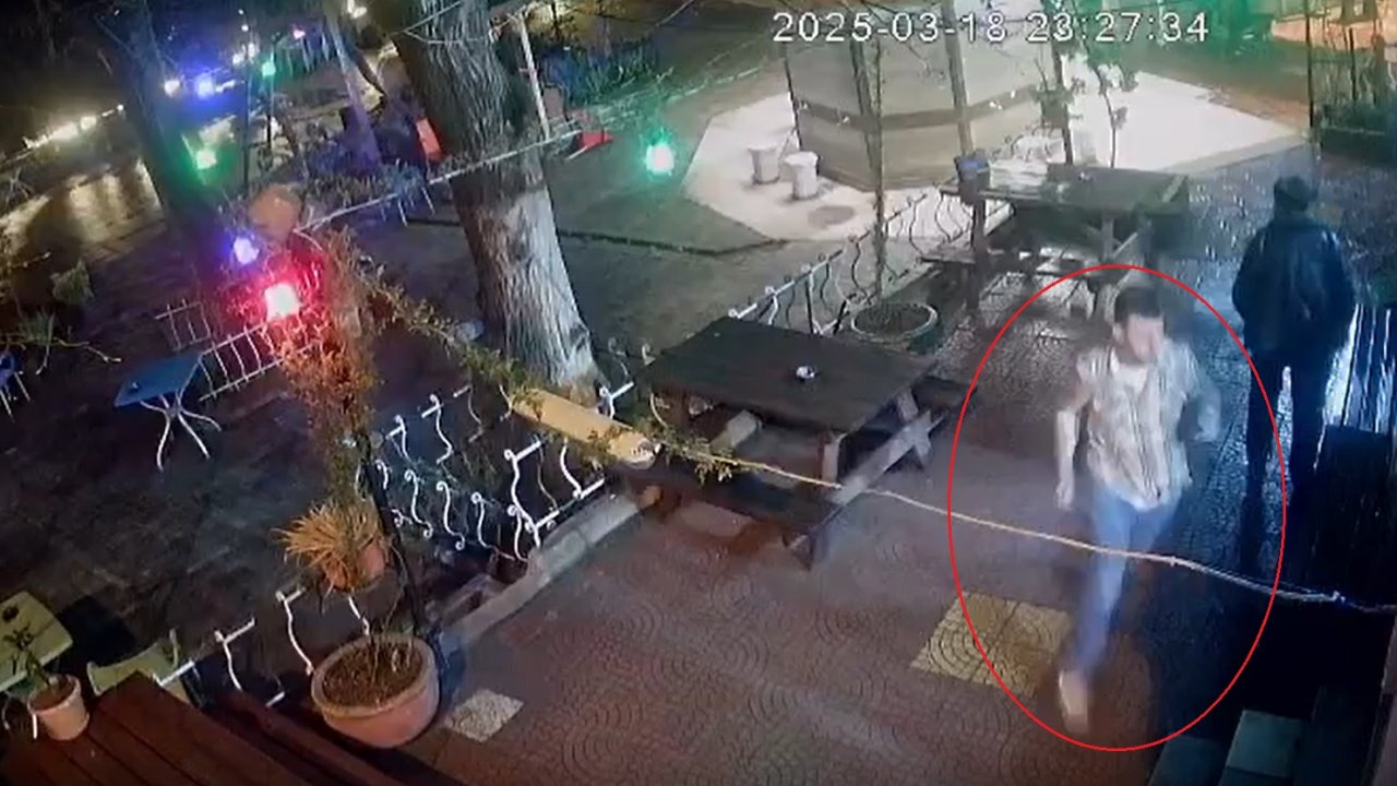 Tüfekli cinayet kamerada