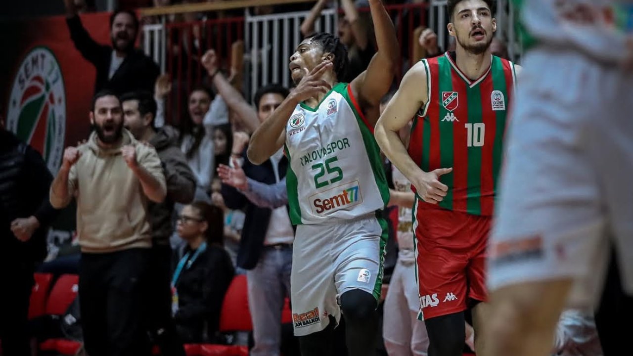 Yalovaspor Basketbol - Karşıyaka: 78-75