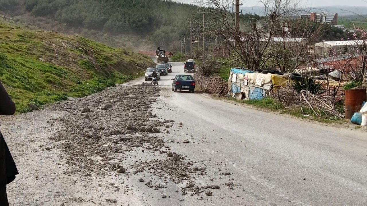Yola beton döken kamyonun sahibi firmaya ceza