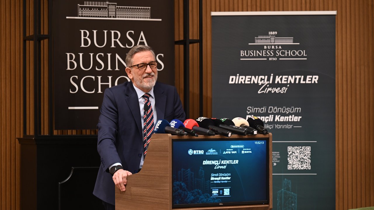 BTSO Yönetim Kurulu Başkanı Burkay: Planlama yapmadığınız hiçbir şeyi yönetemezsiniz