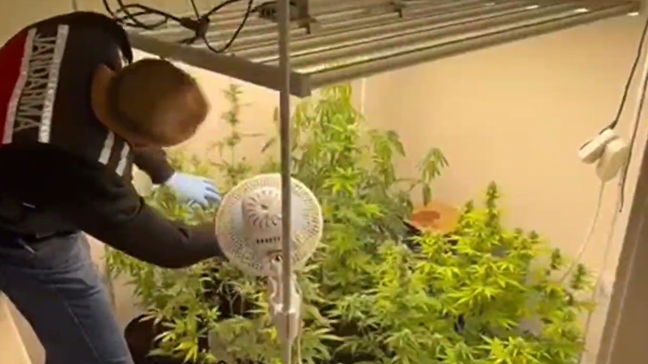 Bursa'da jandarmanın narkotik operasyonlarında 19 şüpheli tutuklandı