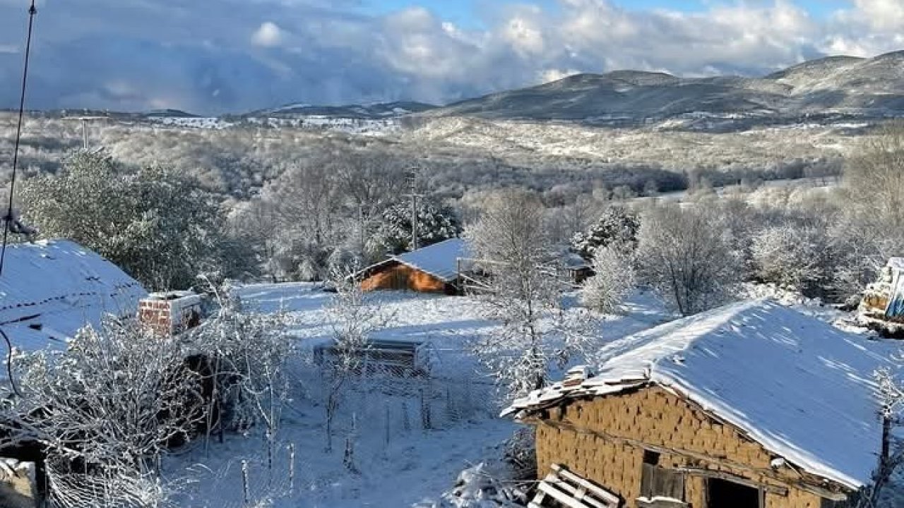 Bursa’da kar yağışı