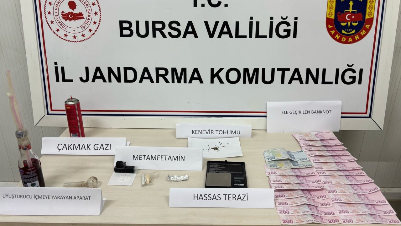 Bursa&#039;da uyuşturucu operasyonu; 2 tutuklama