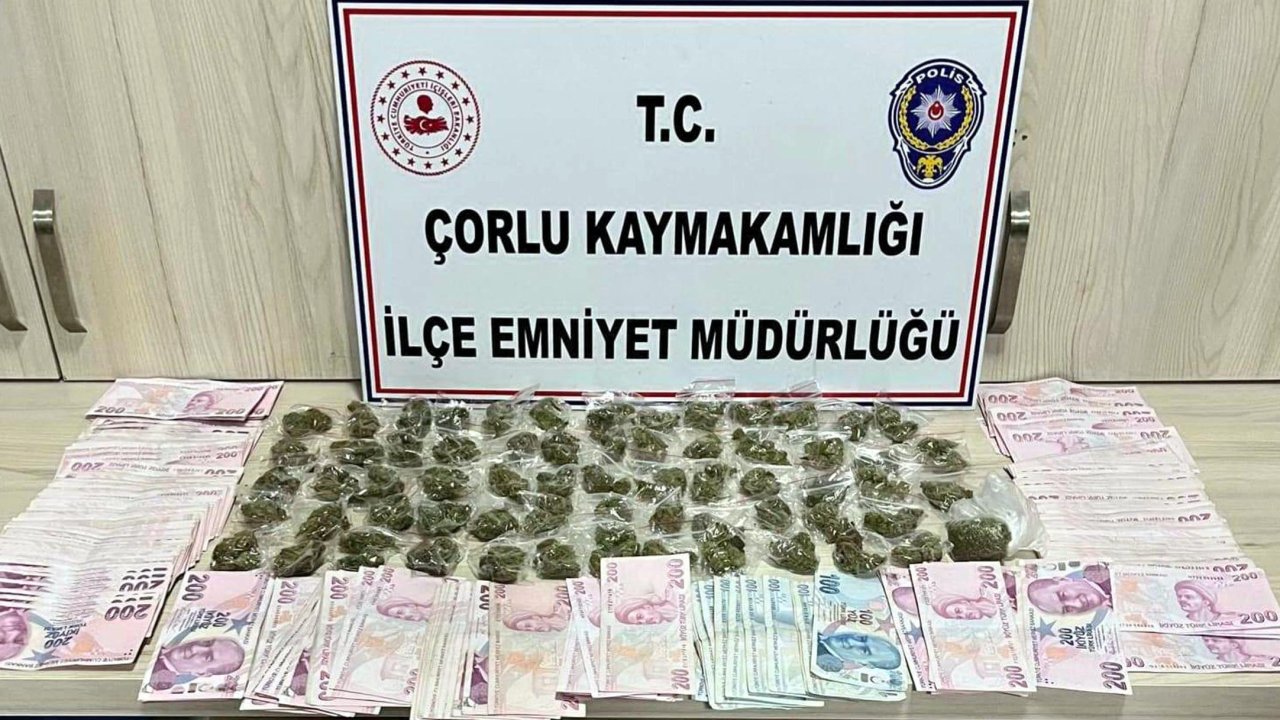 Çorlu'da yakalanan uyuşturucu satıcısı tutuklandı