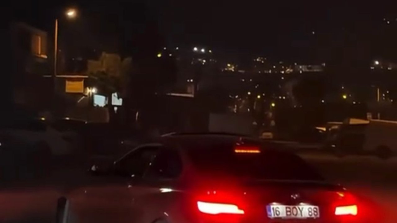 Drift atıp trafiği tehlikeye soktuklar