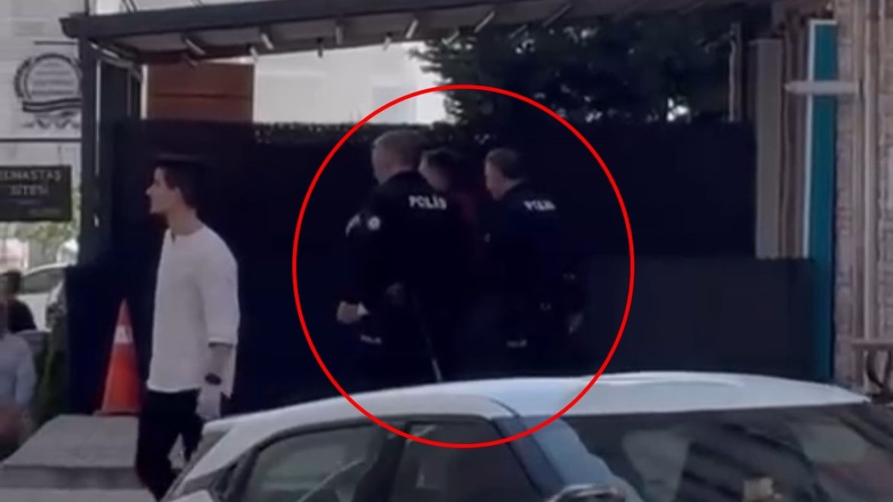 Evini kundakladı, yangını izlerken yakalandı