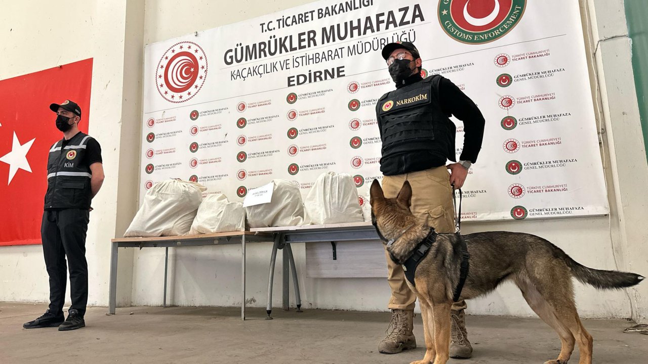 Kapıkule’de 46 kilo uyuşturucu ele geçirildi; 3 gözaltı