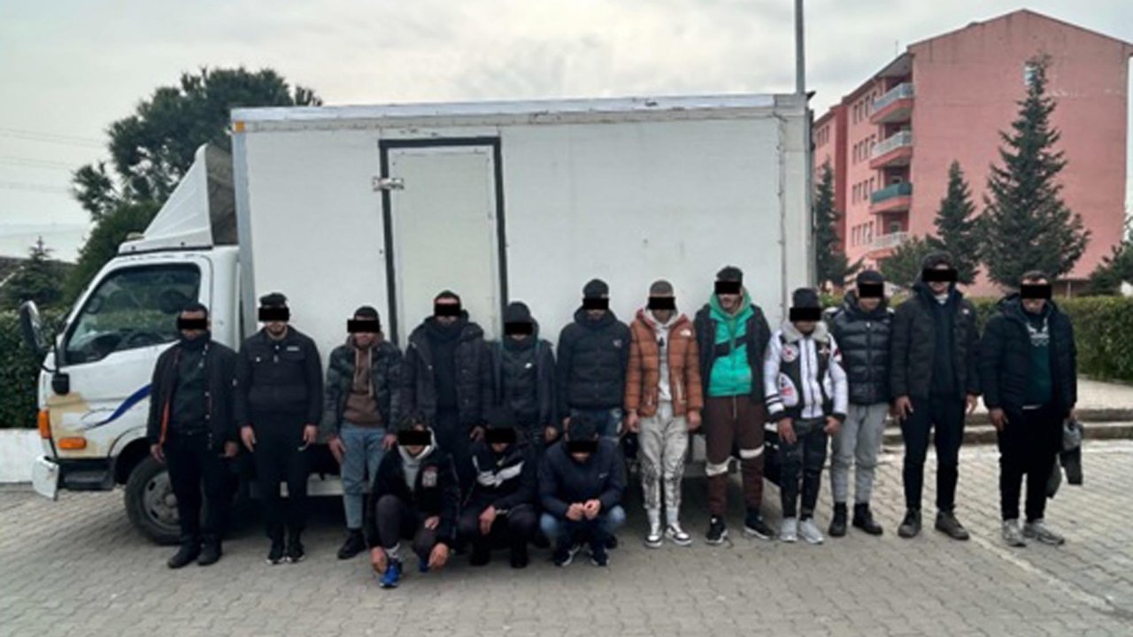 Kırklareli'de 75 kaçak göçmen yakalandı