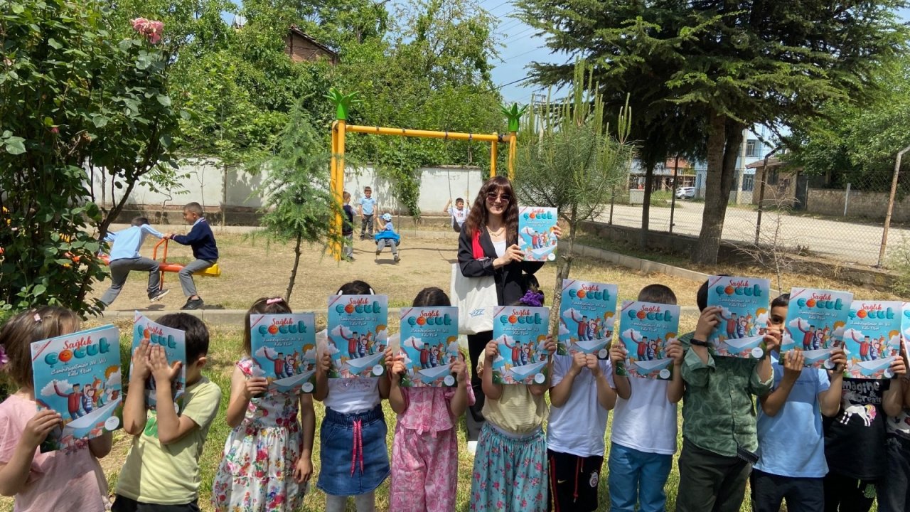 ‘Sağlıklı Çocuklardan Sağlıklı Nesillere Projesi’ kapsamında İnegöl’deki 32 okul ziyaret edildi