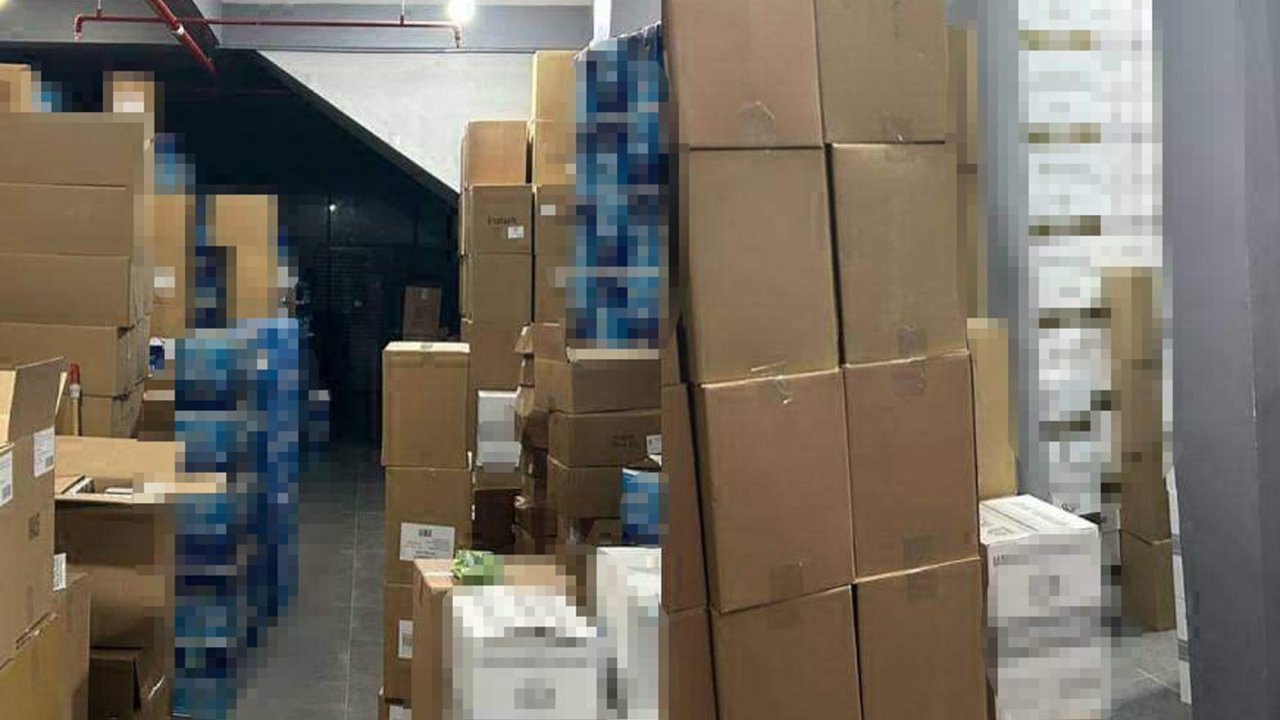 Tekirdağ'da 10 milyon lira değerinde makaron ele geçirildi